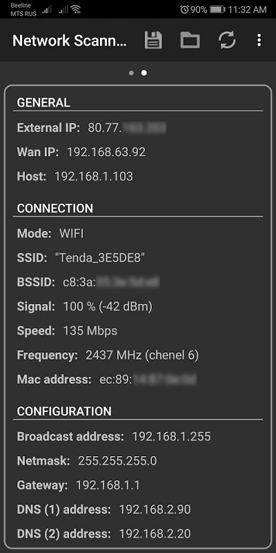 Network Scanner mod android 