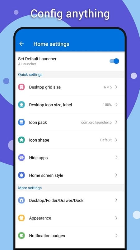 Note Launcher mod android free 