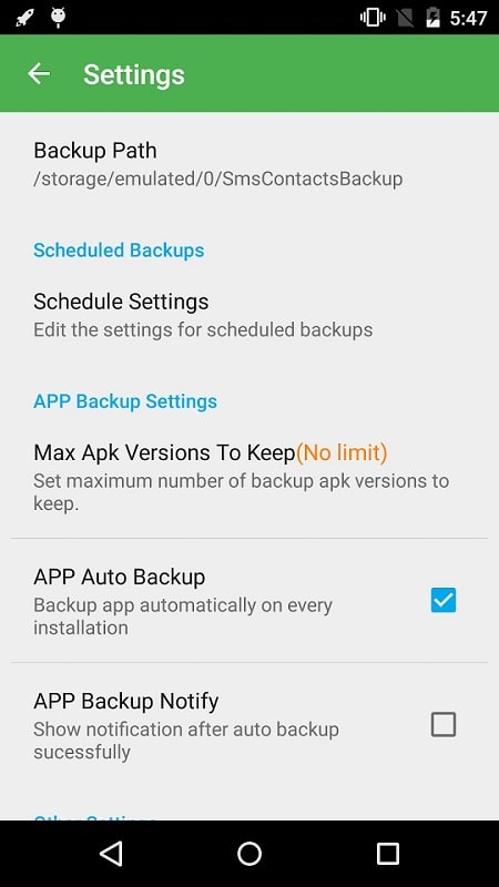 Super Backup Restore mod android 
