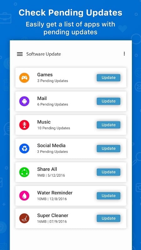 Update Software Latest mod apk 