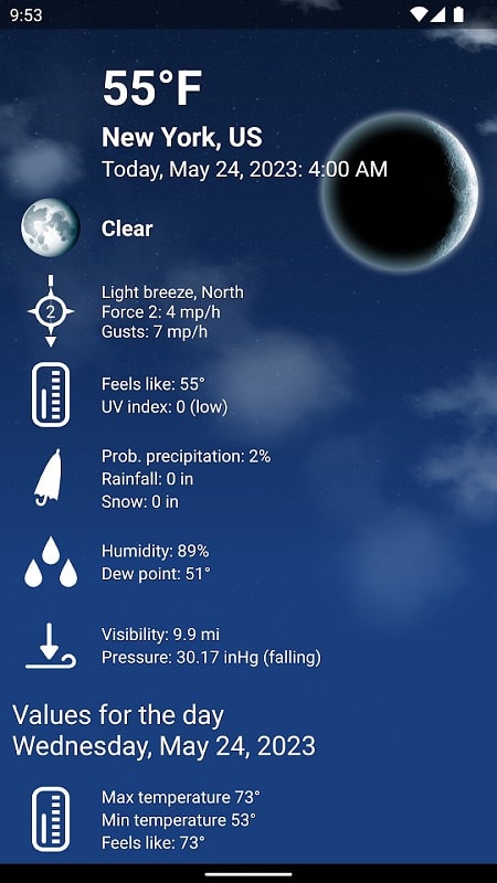 Weather XL PRO mod android 