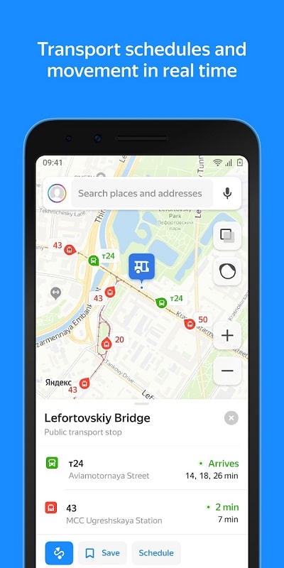 Yandex Maps mod 