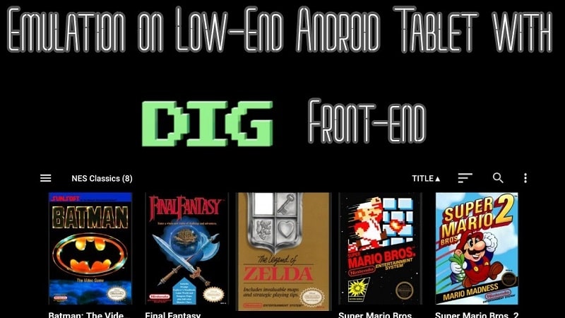 Dig - Emulator Front-End Apk Download for Android- Latest version