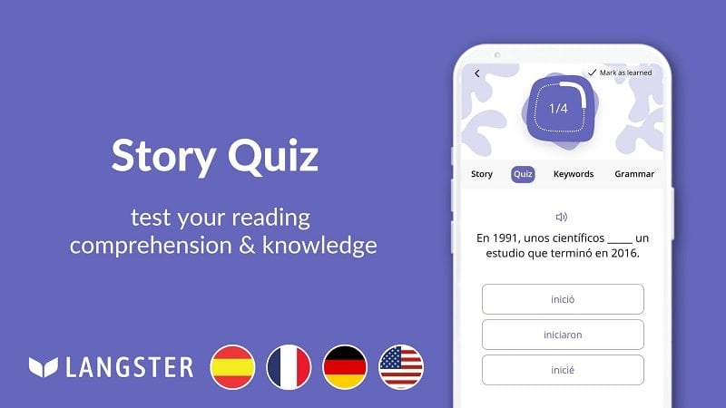 Learn Languages with Langster mod free