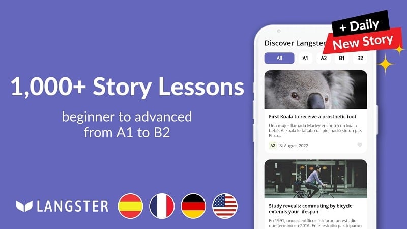 Learn Languages with Langster mod