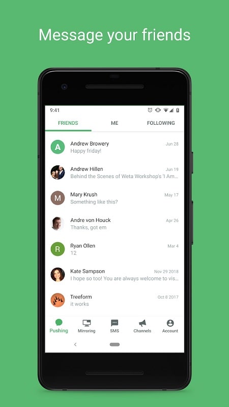 Pushbullet mod android