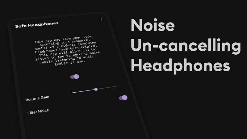 Safe Headphones mod android 