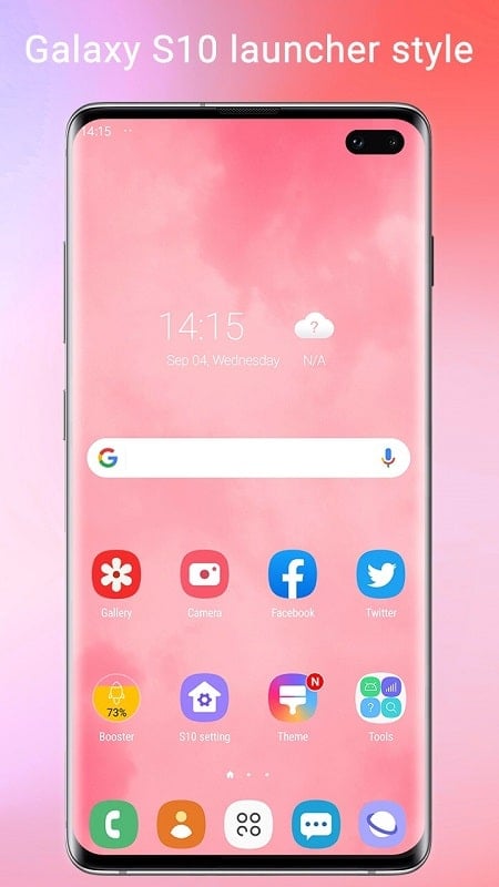 Super S10 Launcher Galaxy S10 mod 