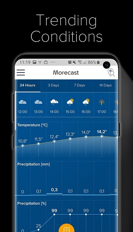Weather Radar Morecast mod android