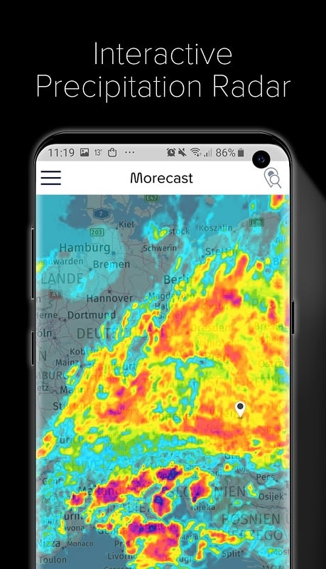 Weather Radar Morecast mod apk