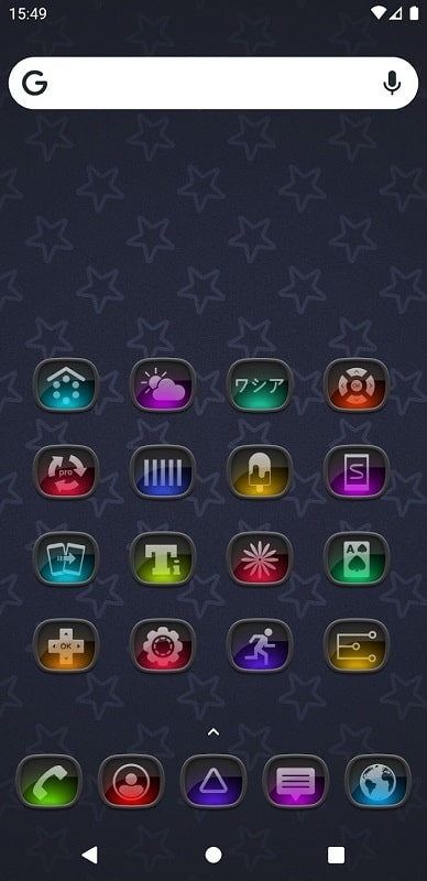 Asabura icon pack mod android 