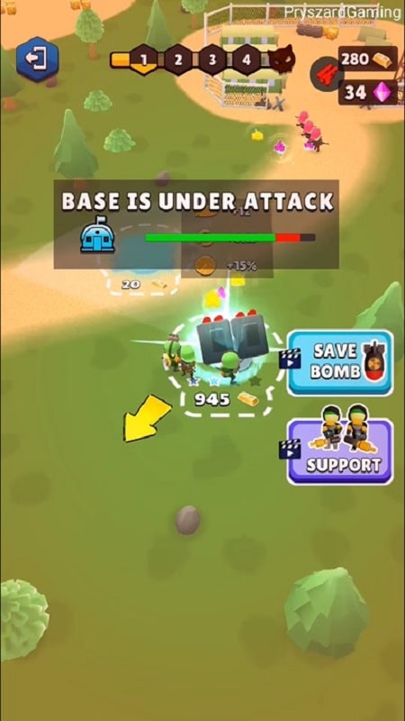 Base Defence mod apk