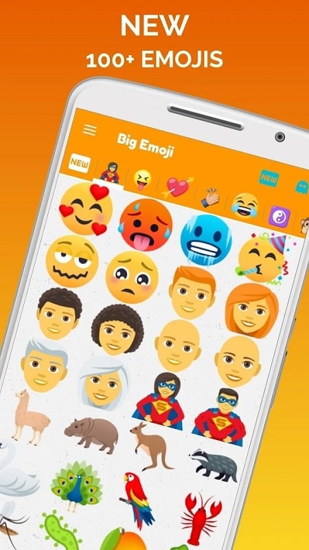 Big Emoji sticker for WhatsApp mod apk free 