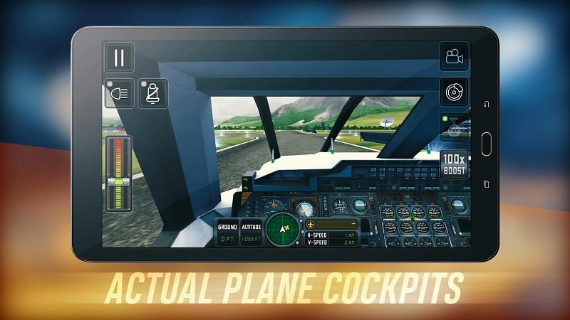 Flight Sim 2018 mod apk