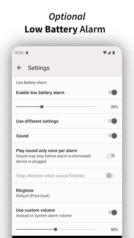 Full Battery Charge Alarm mod apk free 