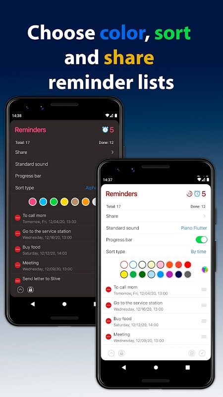 Reminders mod android