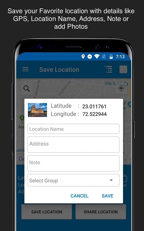 Save Location GPS mod android 1 1