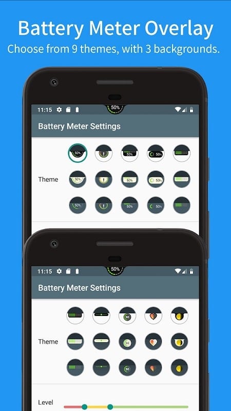 Battery Meter Overlay mod android 