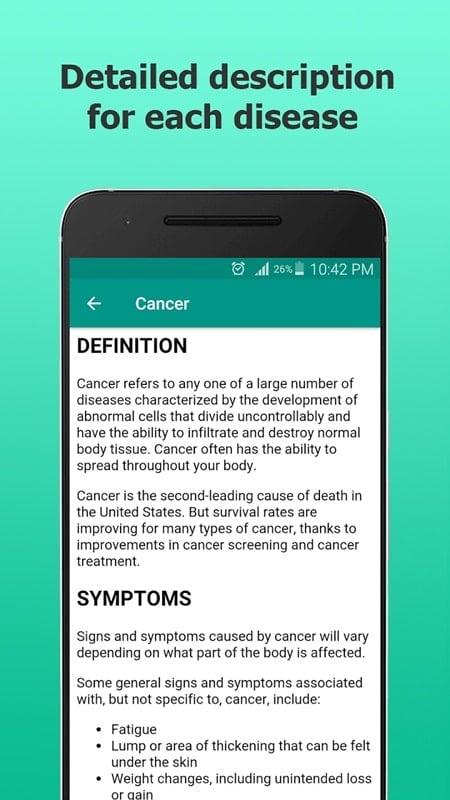 Diseases Dictionary Offline mod free