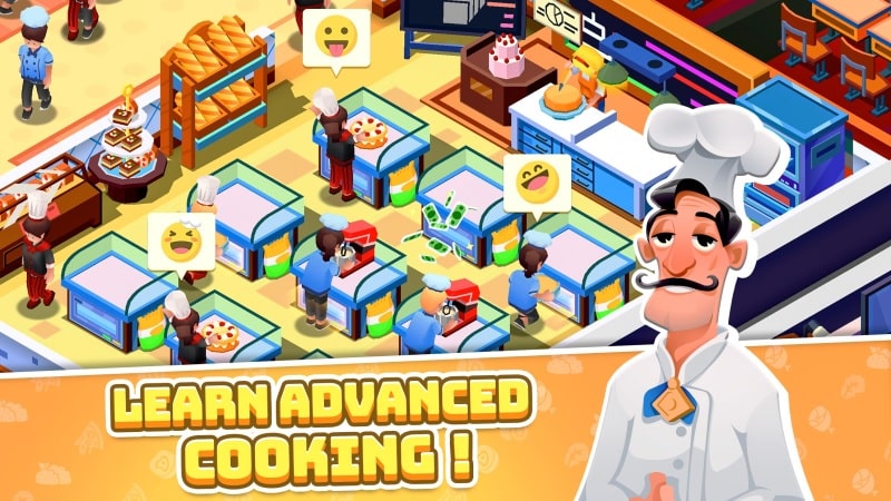 Idle Cooking School mod free