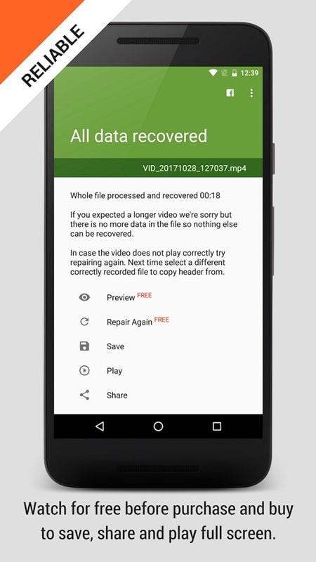 MP4Fix Video Repair Tool mod android