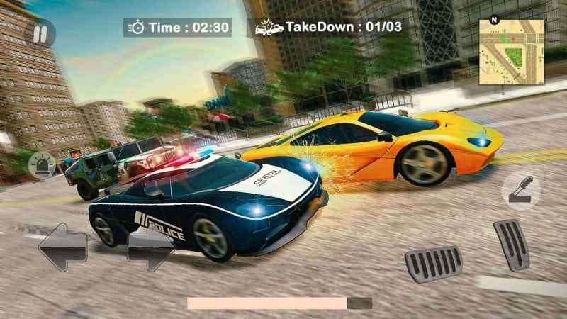 Police Car Chase Smashing Cop apk