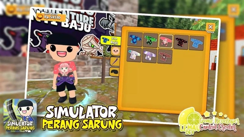 Simulator Perang Sarung 3D mod apk