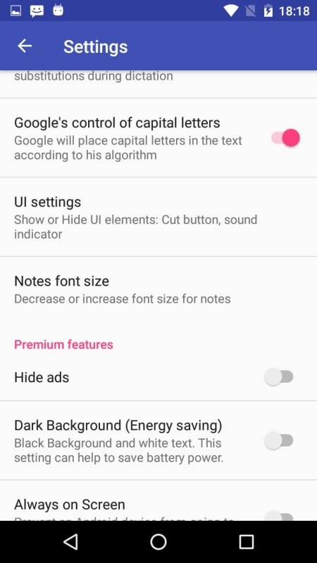 Voice Notebook speech to text mod android