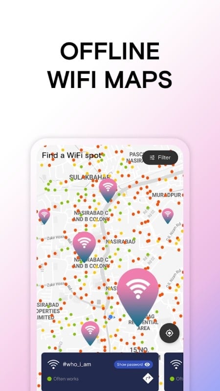 WiFi Passwords Map Instabridge mod apk