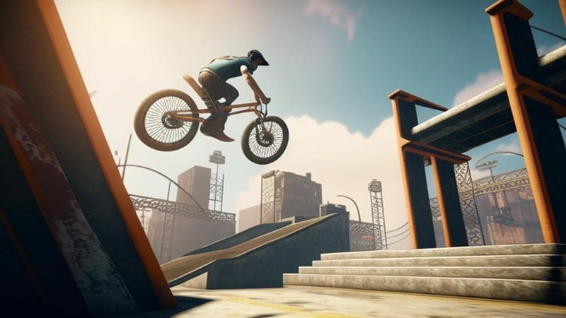 BMX Megaramp Stuntsa free