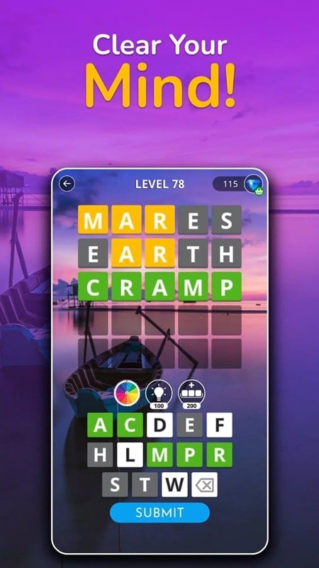 Calming Word Guess free