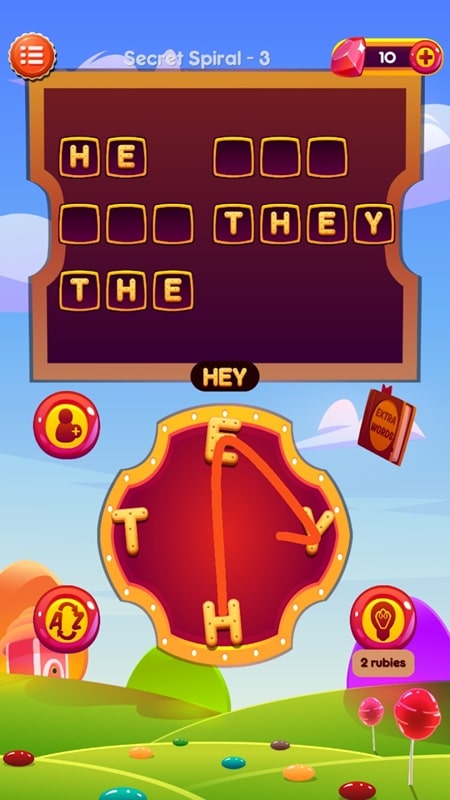 Candy Word Connect free