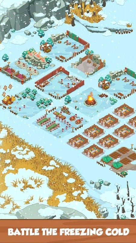 Hack Icy Village MOD APK (Vô hạn tiền/Tài nguyên) 2.3.0 mới nhất 2024 Icy-Village-android