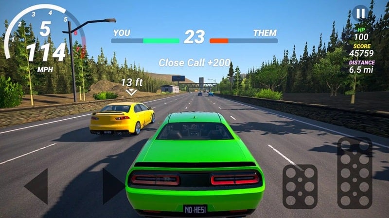 No Hesi Car Traffic Racing apk