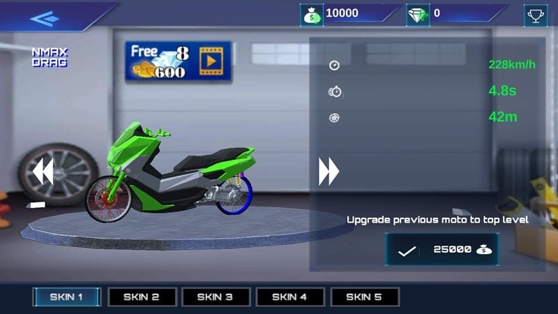 Real Drag Bike Racing mod android