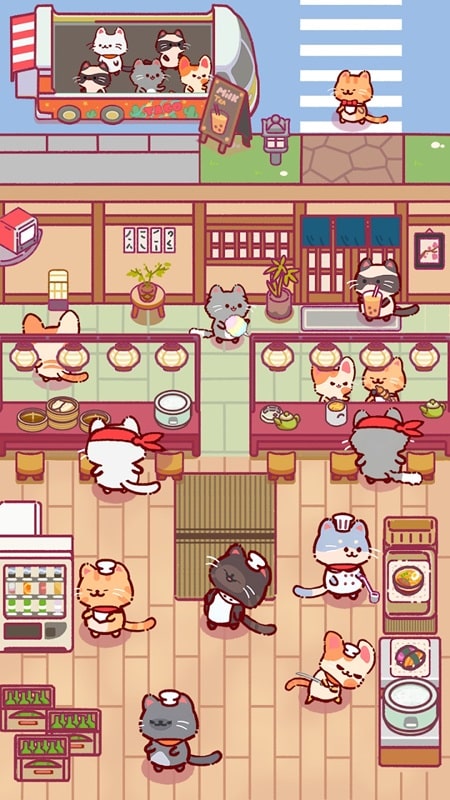 Cat Restaurant mod android