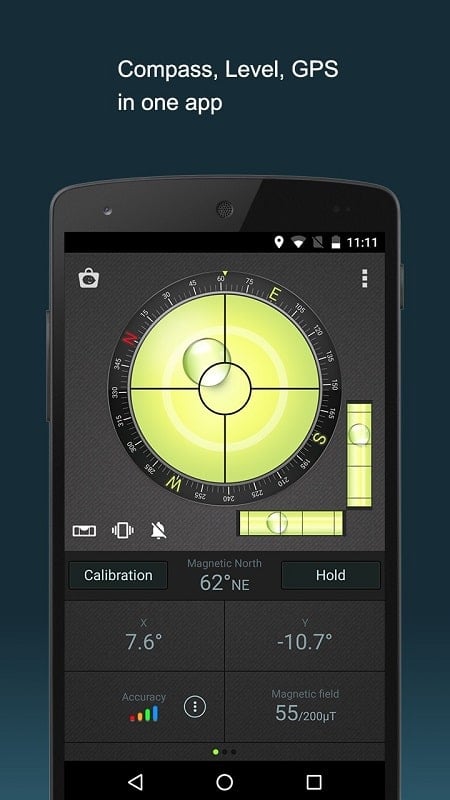 Compass Level GPS mod 