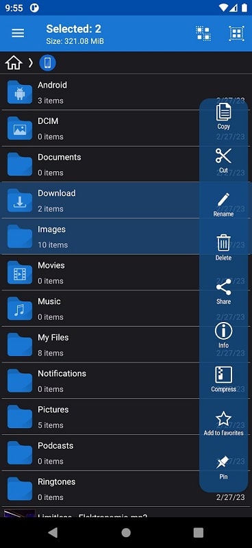 Fennec File Manager mod android 