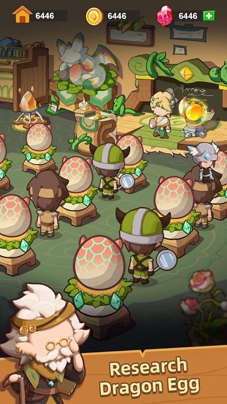 Idle Dragon School mod