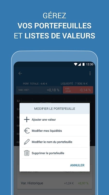 Investir bourse et finance mod android free 