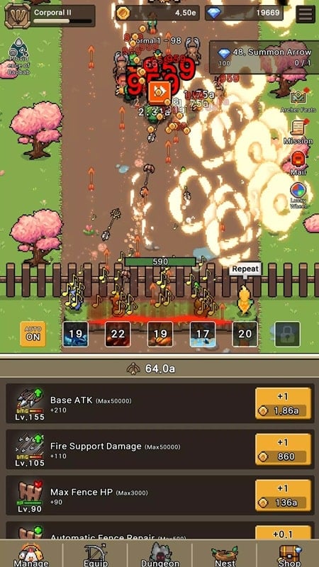 Pixel Archer Defense free