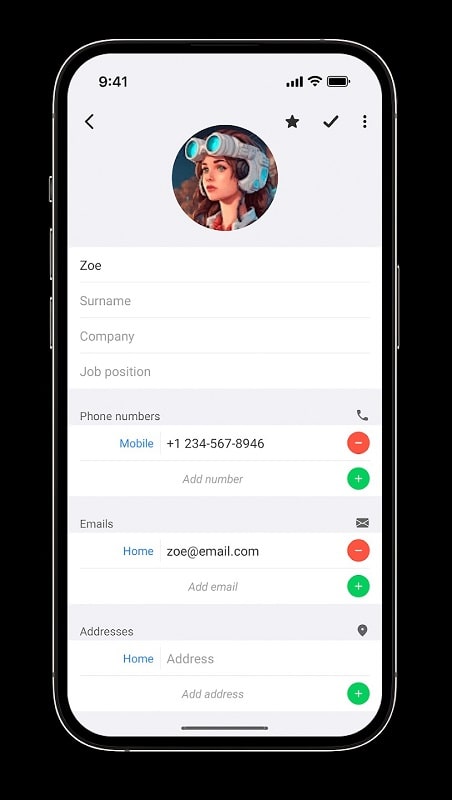 Right Contacts mod android free 