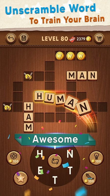 Word Timber mod apk