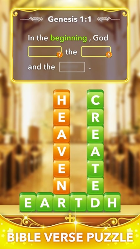 Bible Word Heaps mod