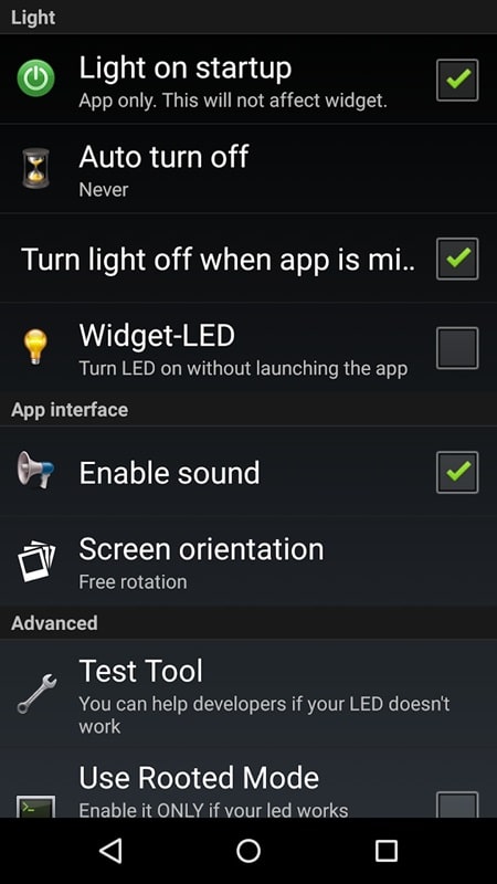 FlashLight HD LED Pro mod android