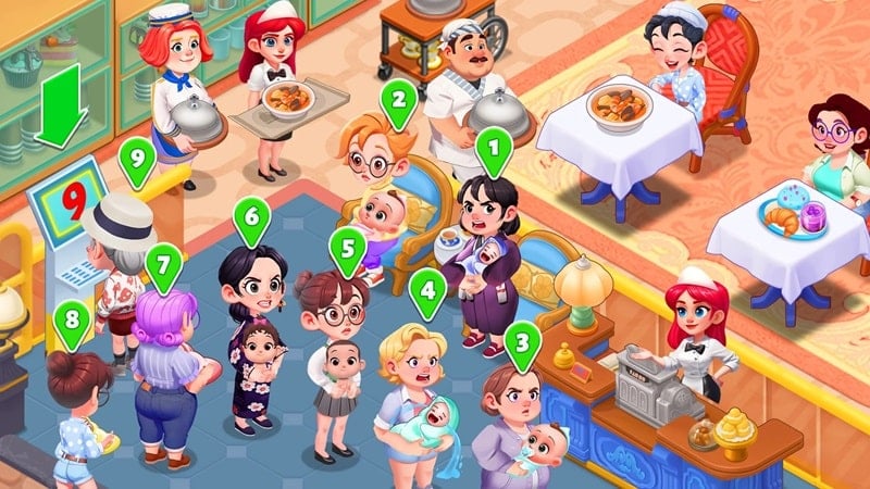 Happy Diner Story mod free