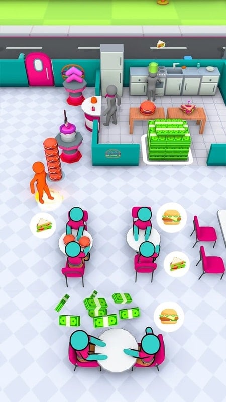 Idle Burger Shop mod free