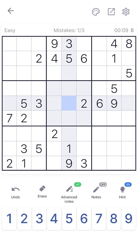 Sudoku free