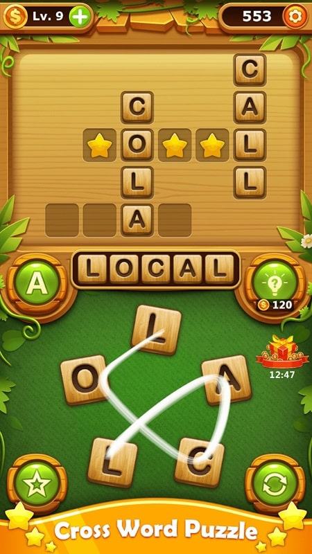 Word Cross Puzzle mod