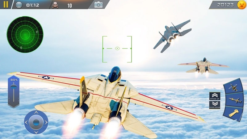 Fighter Jet Warfare Air Combat mod apk